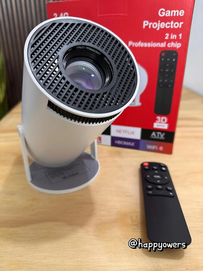 PROYECTOR 2 EN 1 2.4G WIRELESS | CINE EN CASA, JUEGOS Y ENTRETENIMIENTO TOTAL