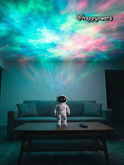 PROYECTOR ASTRONAUTA LED BLUETOOTH | AMBIENTE GALÁCTICO, DISEÑO FUTURISTA Y EXPERIENCIA INMERSIVA