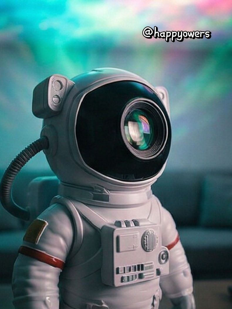 PROYECTOR ASTRONAUTA LED BLUETOOTH | AMBIENTE GALÁCTICO, DISEÑO FUTURISTA Y EXPERIENCIA INMERSIVA