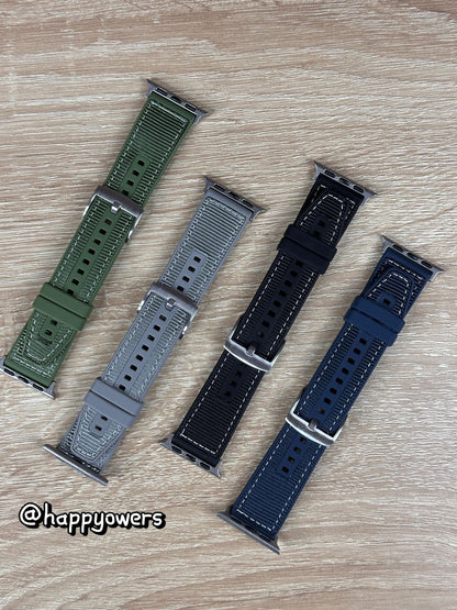 PULSO BAND TIPO CUERO EN SILICONA ELEGANCIA Y SEGURIDAD EN UN SOLO DISEÑO