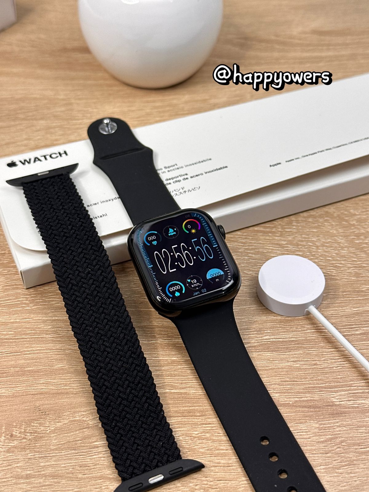 SERIE 10 | 46 MM | DOBLE PULSO VELCRO BAND TRAIL LOOP