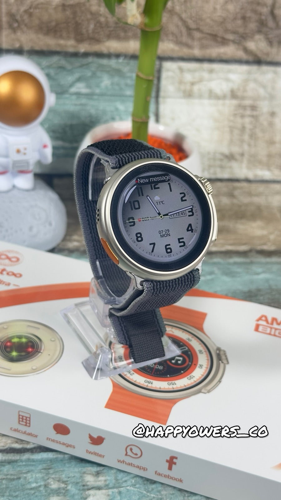 SMARTWATCH LG60 UND LIMITADA + CORREA EXTRA