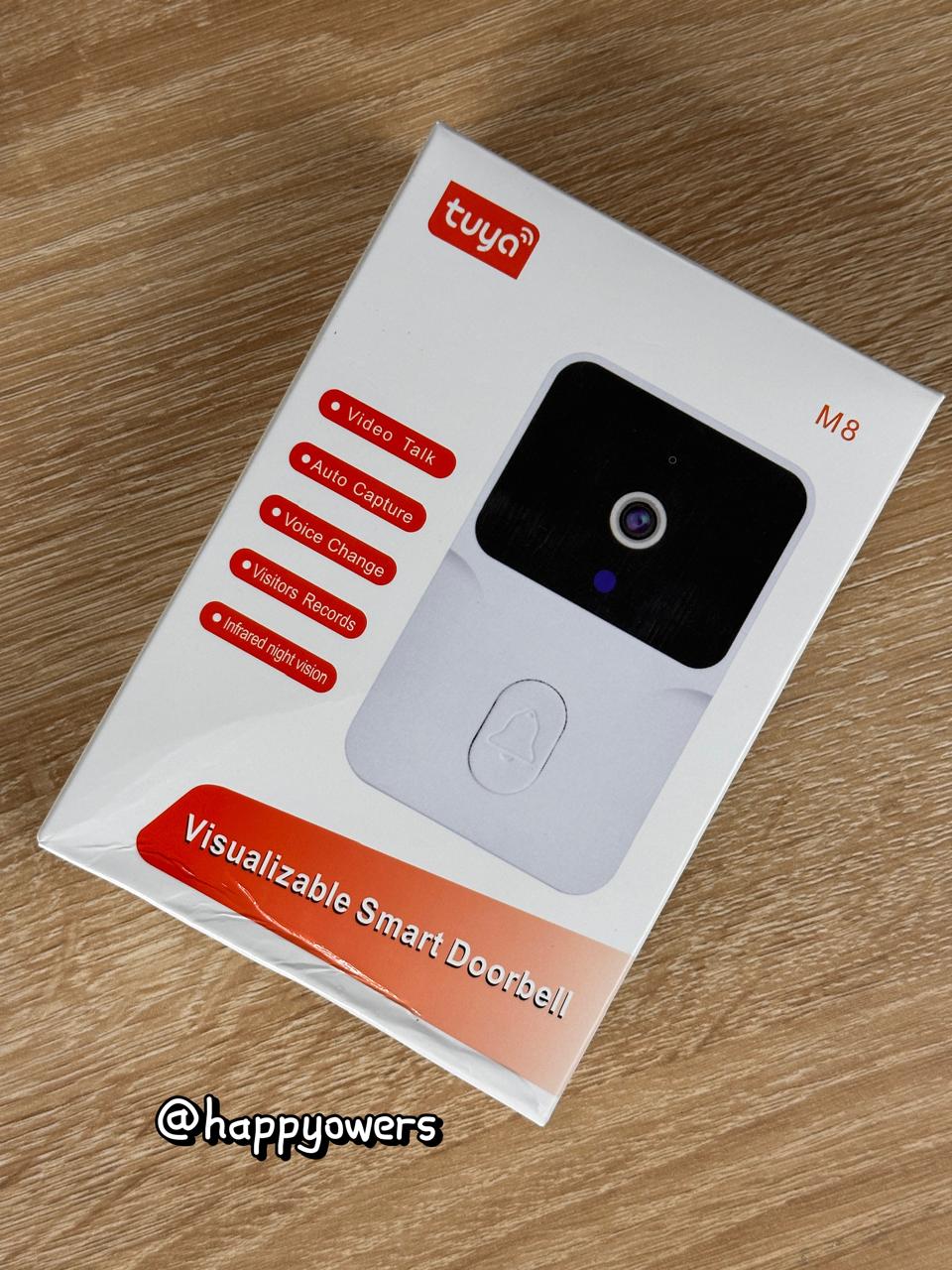 TIMBRE INTELIGENTE WIFI CON CÁMARA – SEGURIDAD, CONTROL Y VISIÓN EN TIEMPO REAL