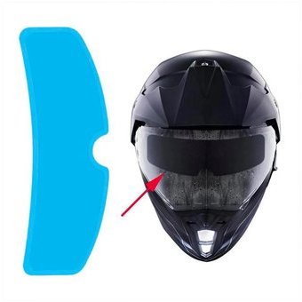 Visor antilluvia - Visera para casco x 2 unds