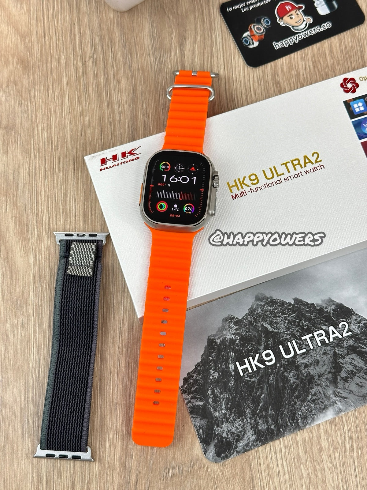 HK9 ULTRA 2 - SMARTWATCH CON CHAT GPT - TRADUCTOR - ISLA DINÁMICA Y MÁS