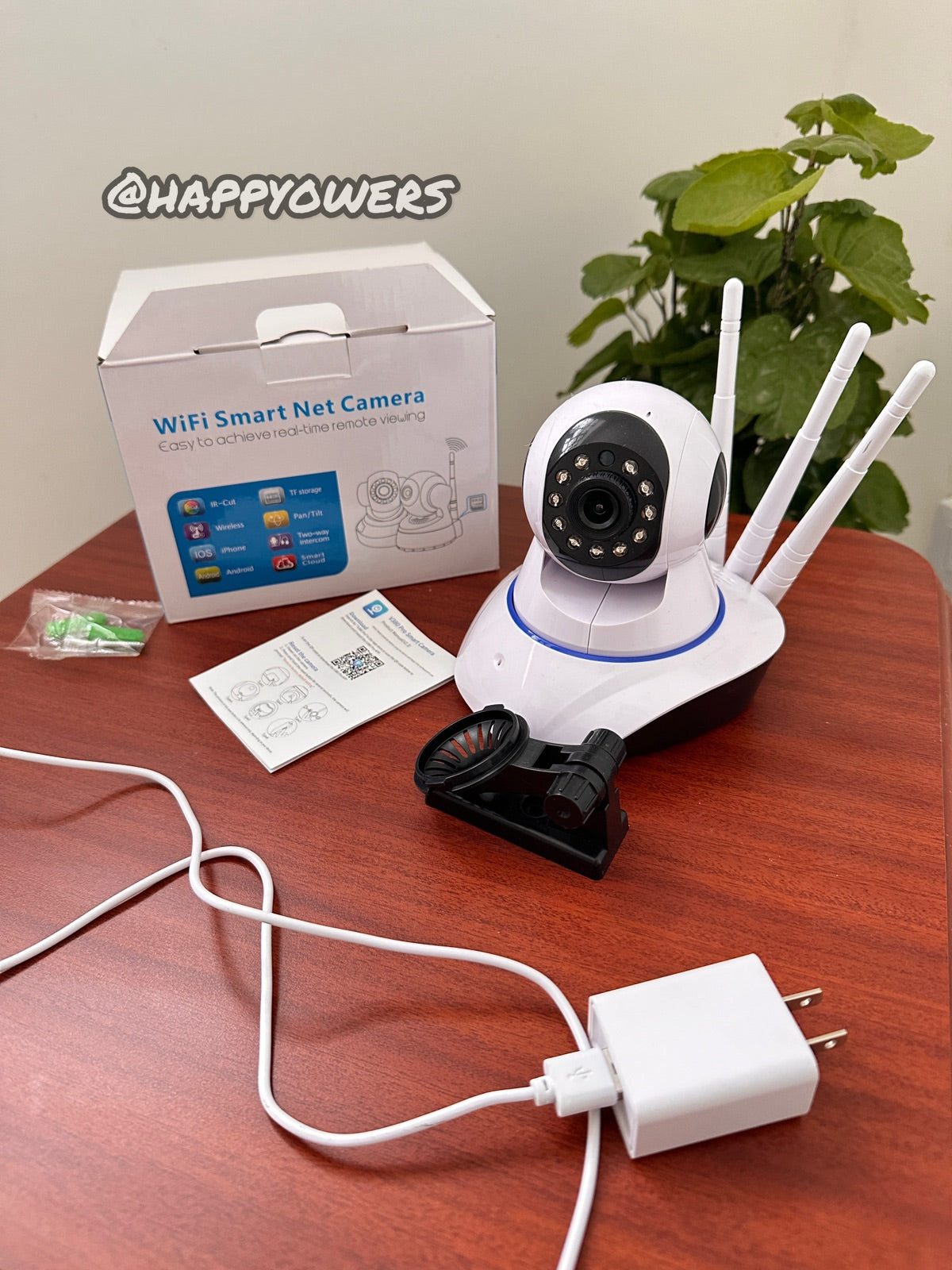 CÁMARA WIFI VPRO SMART NET CAMERA CON MICRÓFONO CALIDAD FULL HD