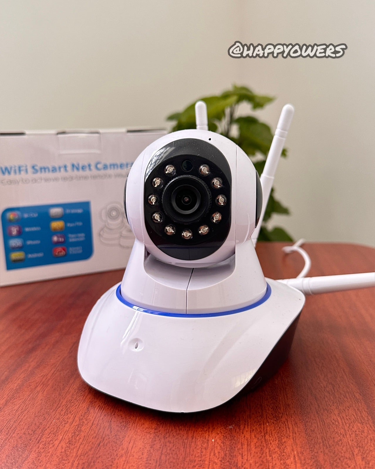 CÁMARA WIFI VPRO SMART NET CAMERA CON MICRÓFONO CALIDAD FULL HD