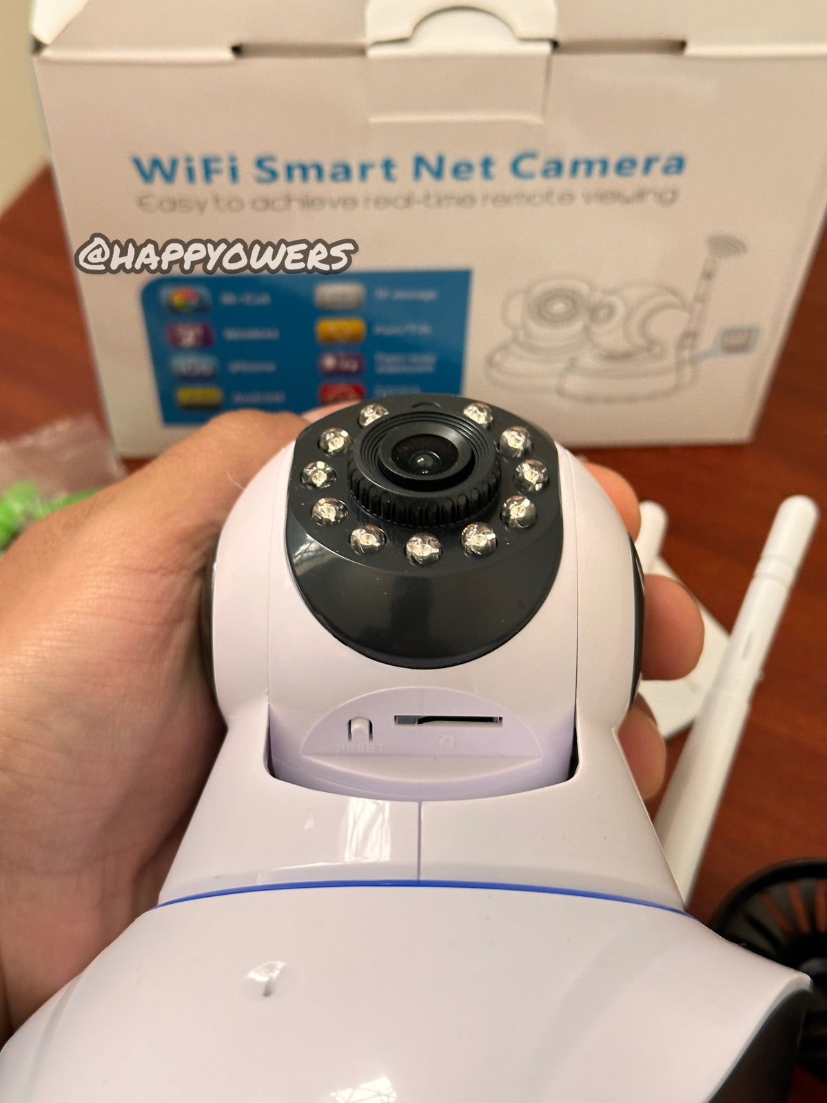 CÁMARA WIFI VPRO SMART NET CAMERA CON MICRÓFONO CALIDAD FULL HD