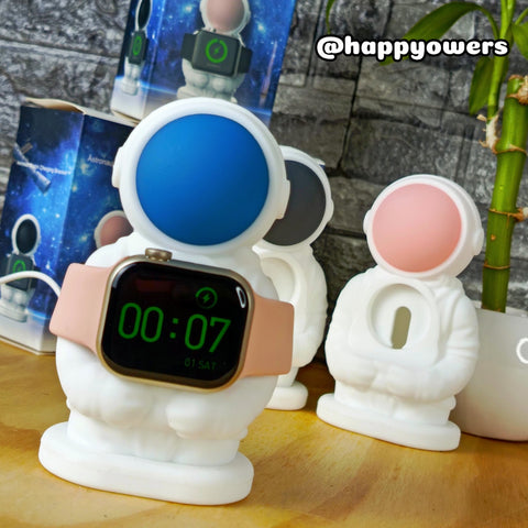 BASE CARGADOR ASTRONAUTA - PARA CARGADOR DE SMARTWATCH INALAMBRICO