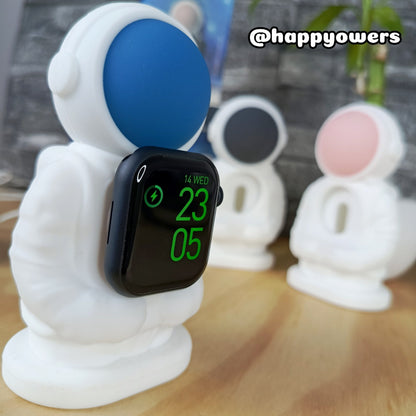 BASE CARGADOR ASTRONAUTA - PARA CARGADOR DE SMARTWATCH INALAMBRICO