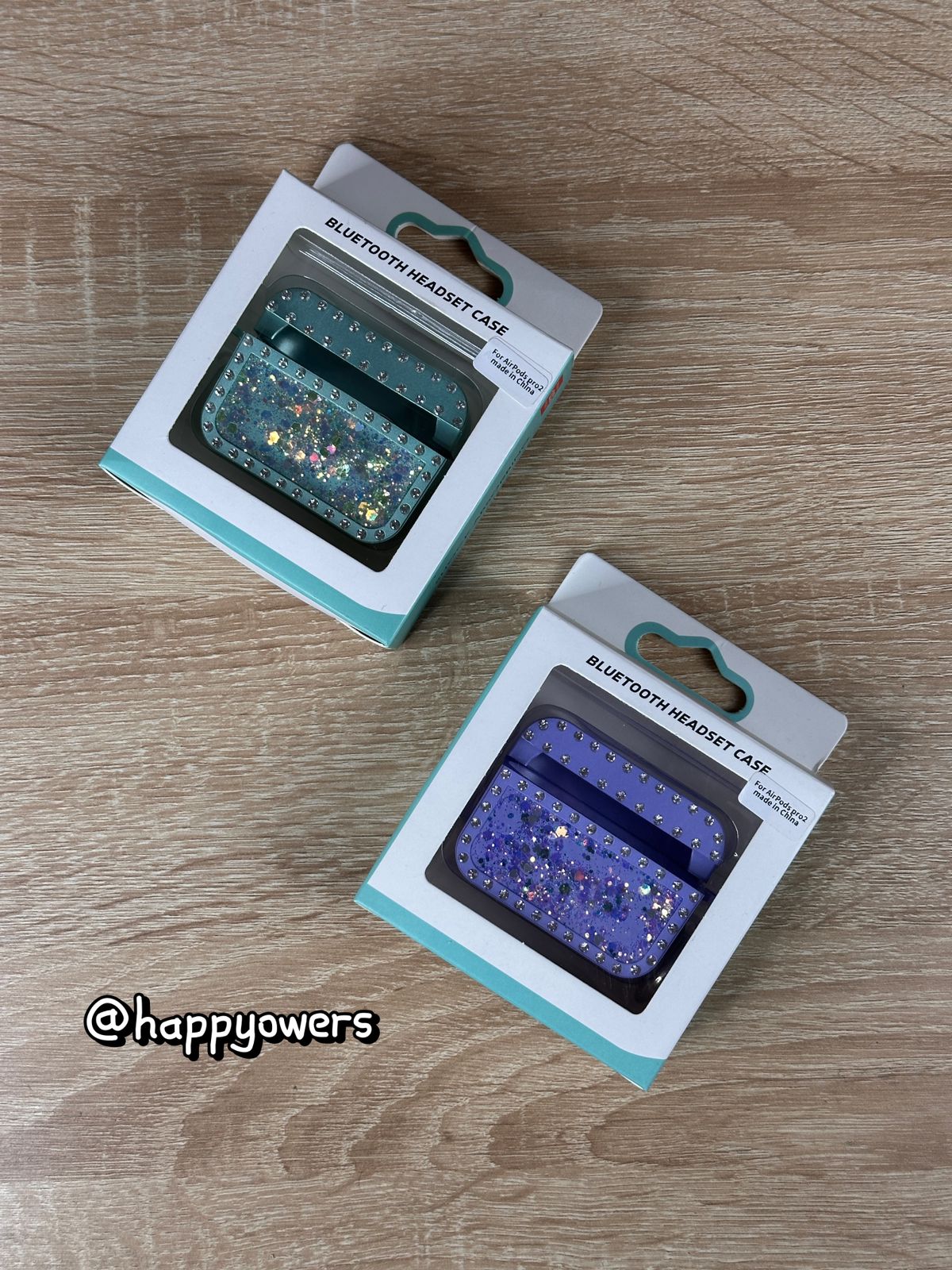 CASE AIRPODS BRILLOS | GLAMOUR Y PROTECCION EN UN SOLO ACCESORIO