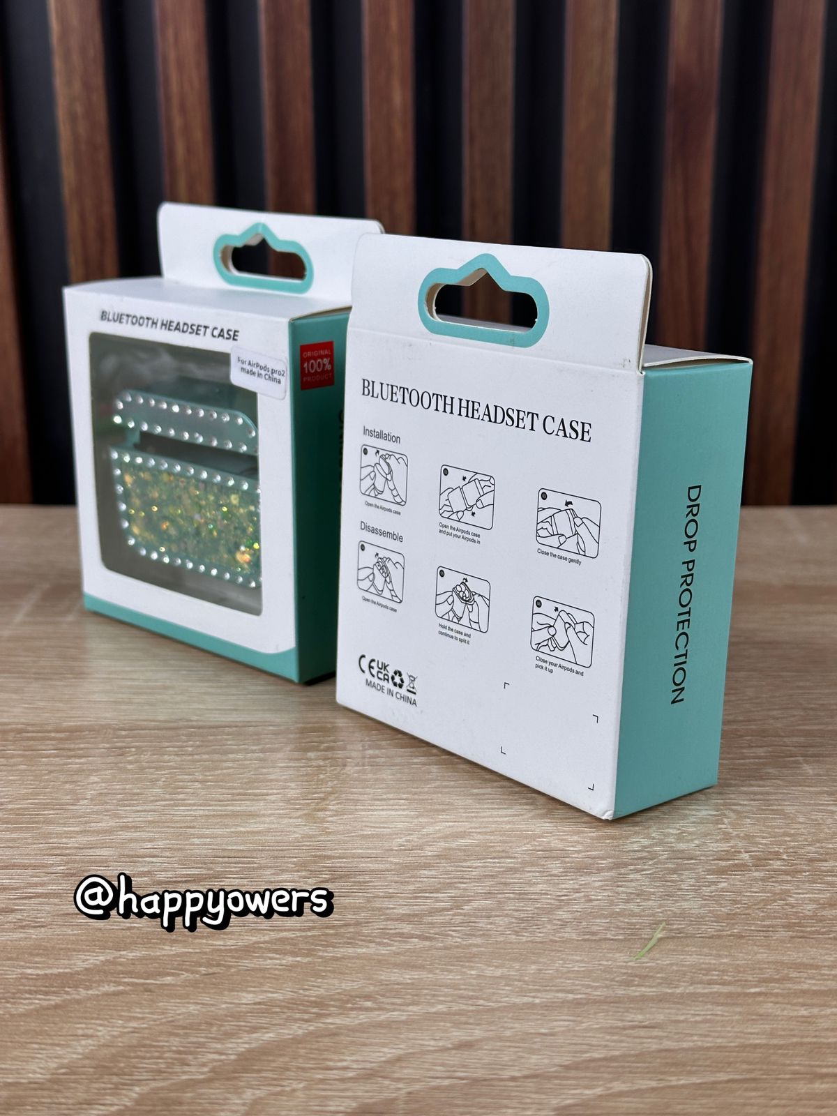 CASE AIRPODS BRILLOS | GLAMOUR Y PROTECCION EN UN SOLO ACCESORIO