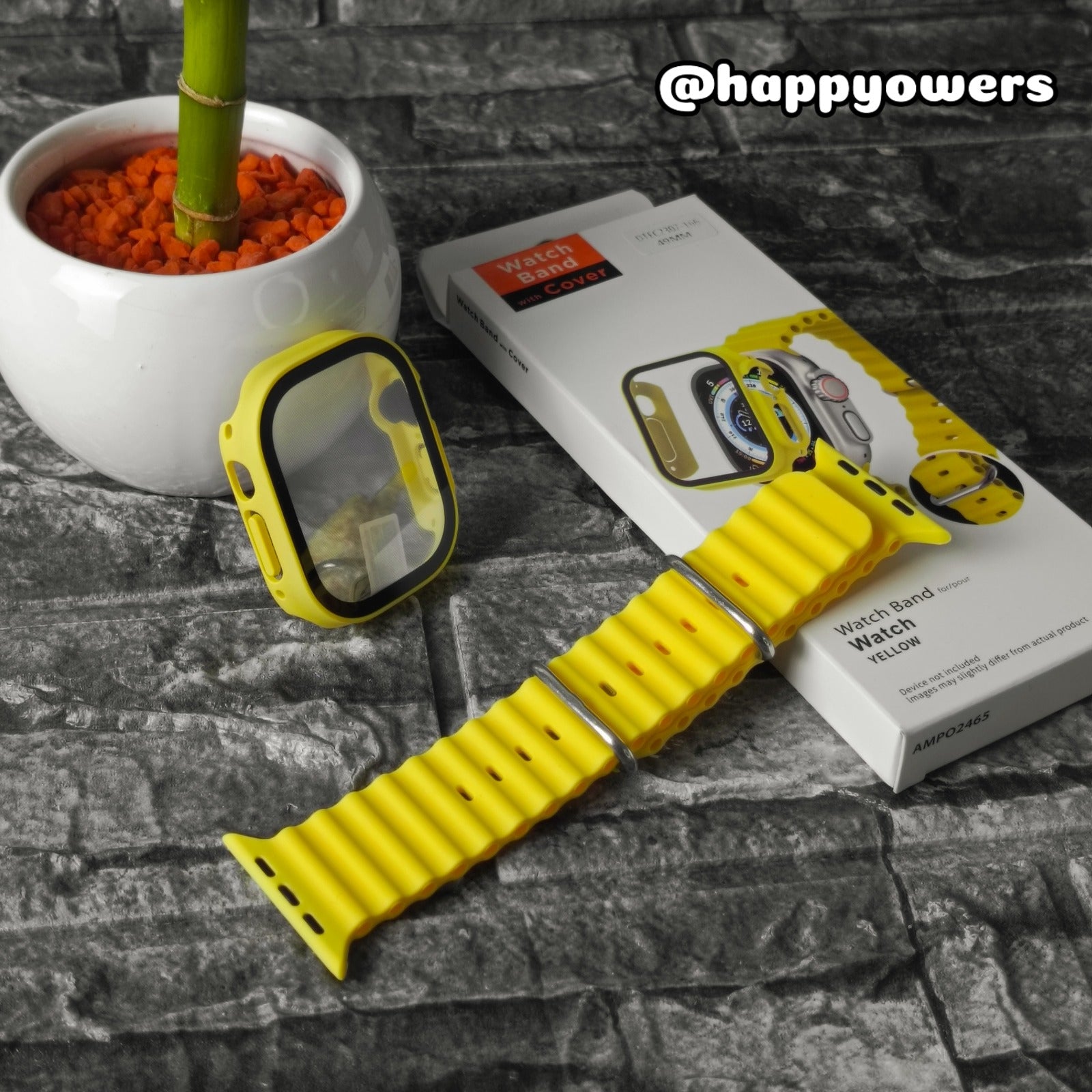 SUPER COMBO CORREA OCEAN BAND + CASE 49 MM DISEÑOS