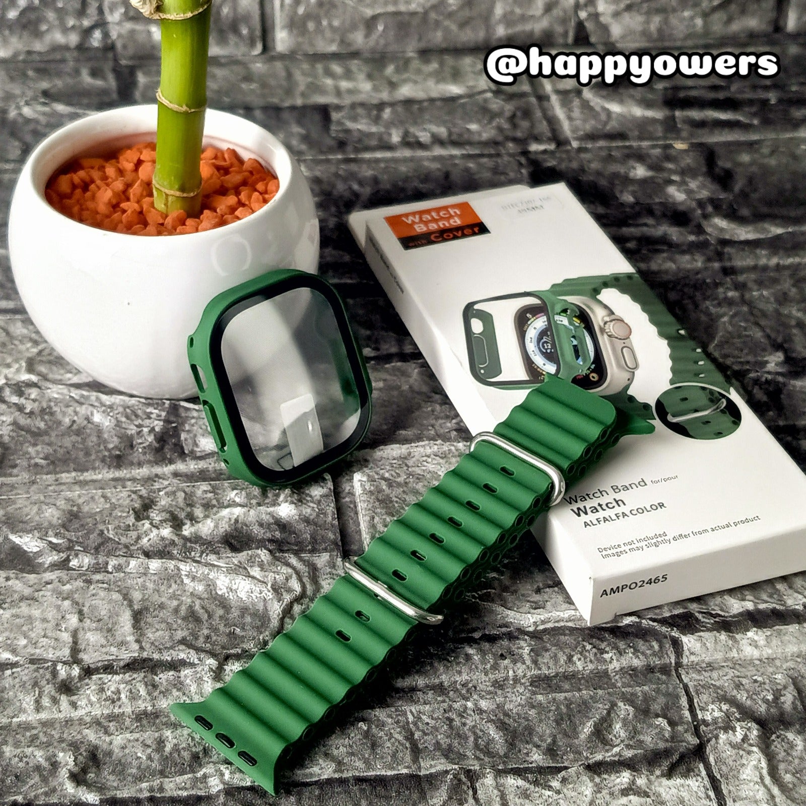 SUPER COMBO CORREA OCEAN BAND + CASE 49 MM DISEÑOS