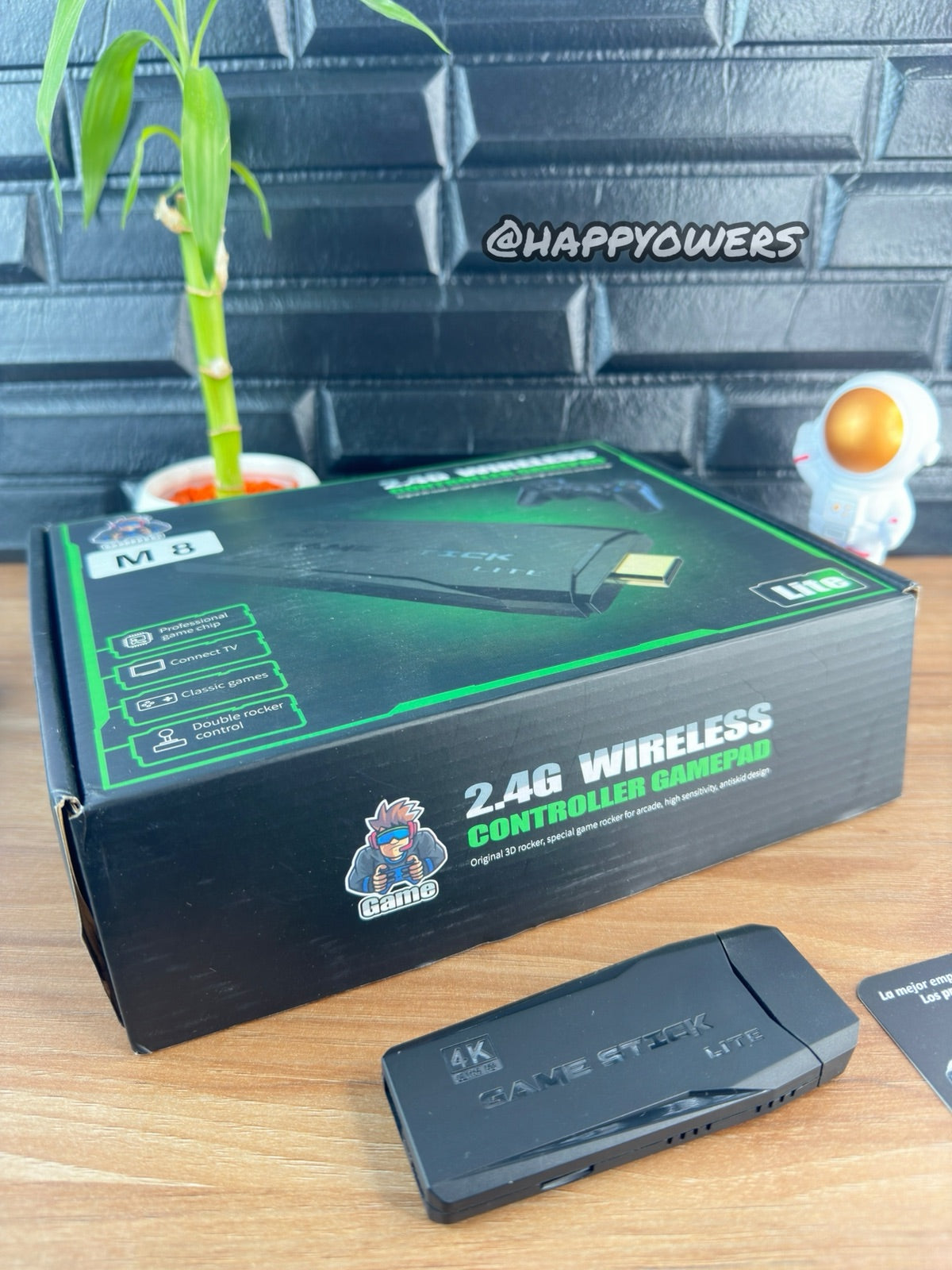 CONSOLA GAMER RETRO 4K - MÁS DE 5.000 JUEGOS RETRO CONTROL INALÁMBRICO