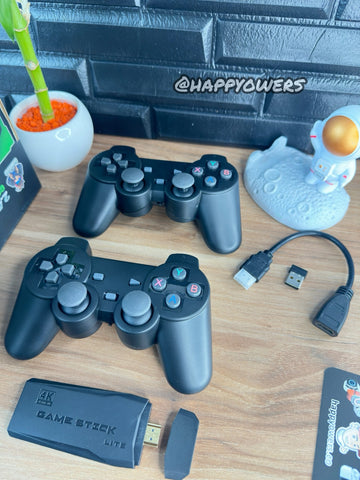 CONSOLA GAMER RETRO 4K - MÁS DE 5.000 JUEGOS RETRO CONTROL INALÁMBRICO