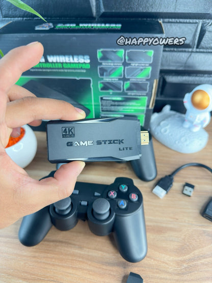 CONSOLA GAMER RETRO 4K - MÁS DE 5.000 JUEGOS RETRO CONTROL INALÁMBRICO