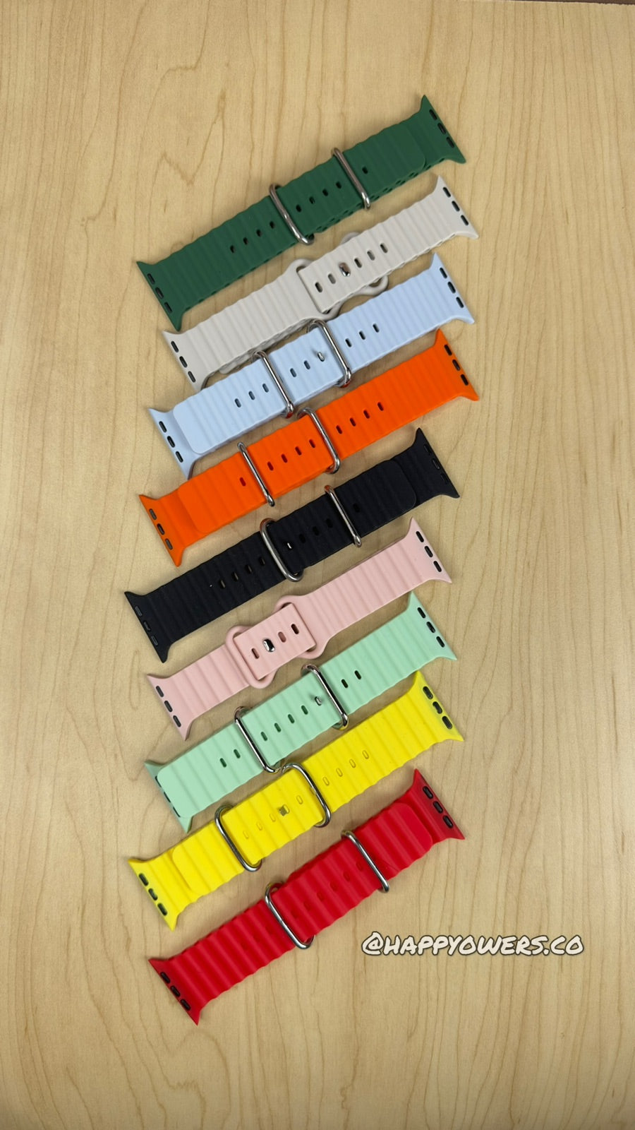 CORREA OCEAN BAND - SMARTWATCH BANDA EN GOMA DE EXCELENTE CALIDAD