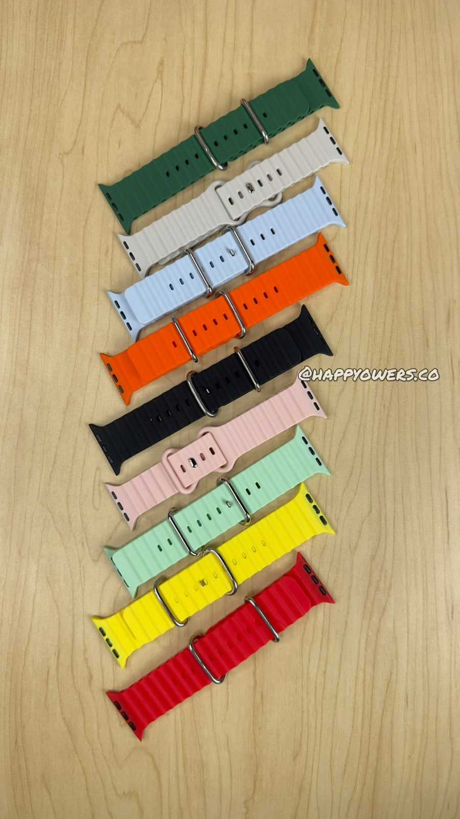 CORREA OCEAN BAND - SMARTWATCH BANDA EN GOMA DE EXCELENTE CALIDAD