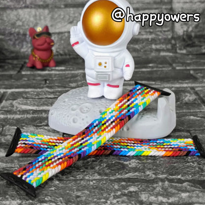 CORREA TRENZADA APPLE WATCH MULTICOLOR