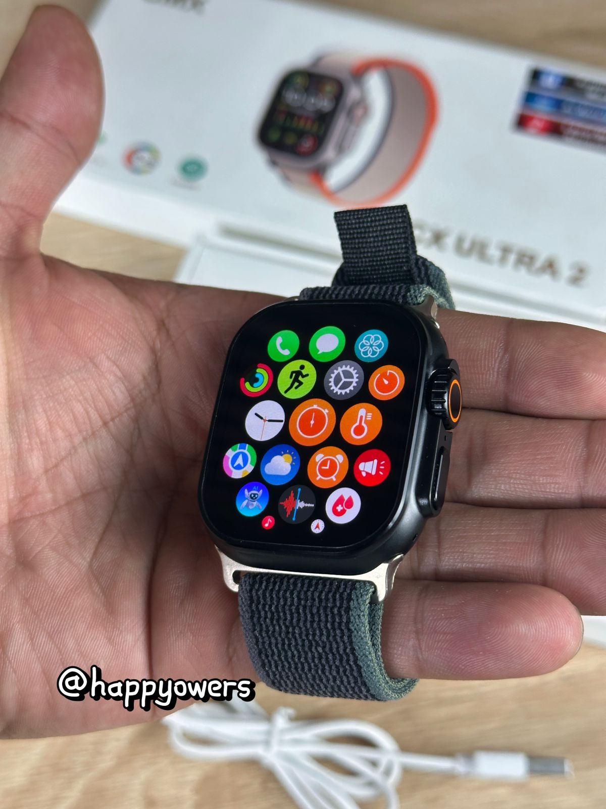 SMARTWATCH CX ULTRA 2 | MARCO NEGRO TITANIO + INTELIGENCIA ARTIFICIAL
