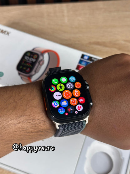 SMARTWATCH CX ULTRA 2 | MARCO NEGRO TITANIO + INTELIGENCIA ARTIFICIAL