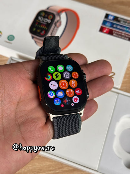 SMARTWATCH CX ULTRA 2 | MARCO NEGRO TITANIO + INTELIGENCIA ARTIFICIAL