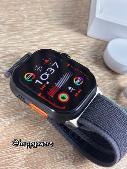 SMARTWATCH CX ULTRA 2 | MARCO NEGRO TITANIO + INTELIGENCIA ARTIFICIAL