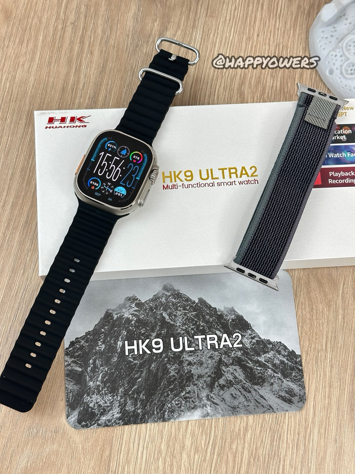 HK9 ULTRA 2 - SMARTWATCH CON CHAT GPT - TRADUCTOR - ISLA DINÁMICA Y MÁS