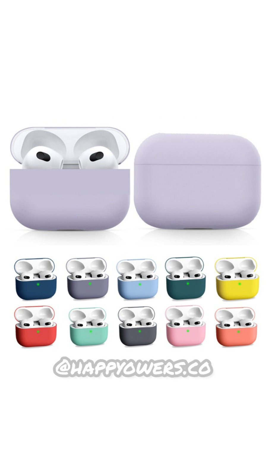 CASE FUNDA PROTECTORA - PARA AIRPODS TERCERA GENERACION