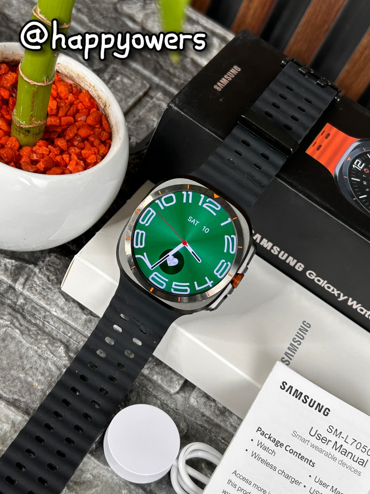 GALAXY WATCH ULTRA 47 MM | TITANIO POTENCIA Y RENDIMIENTO