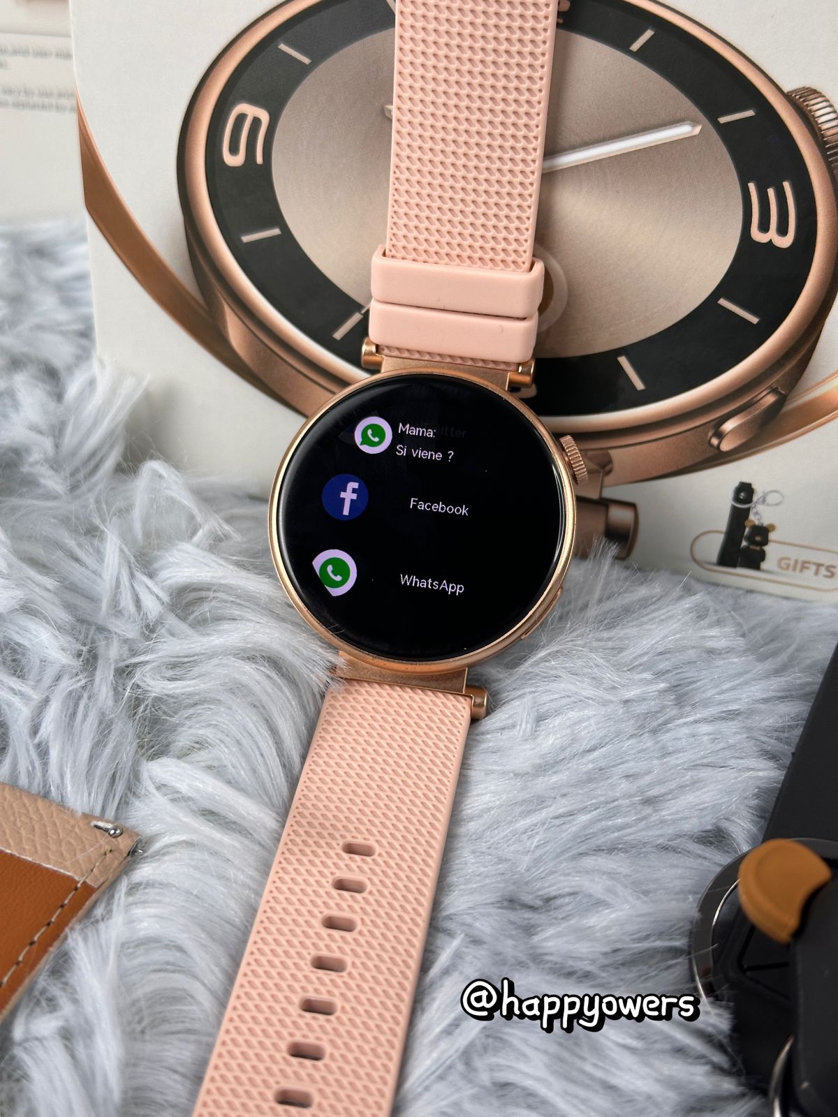 GT4 MINI | WATCH FEMENINO HOWEAR CURVO | ELEGANTE + LLAVERO MOSCH