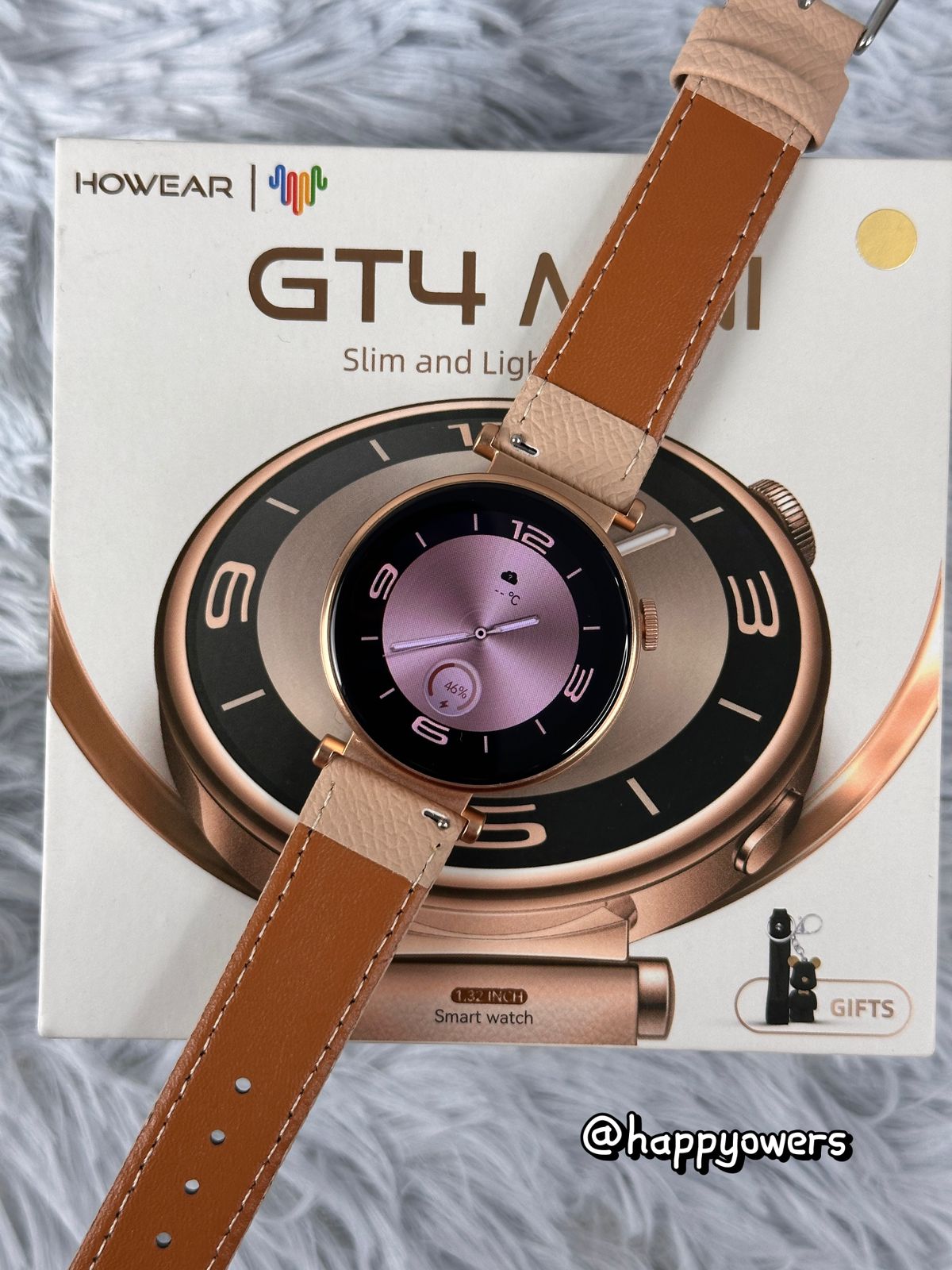 GT4 MINI | WATCH FEMENINO HOWEAR CURVO | ELEGANTE + LLAVERO MOSCH