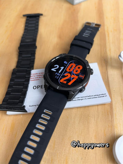 SMARTWATCH HD300 | ELEGANTE DEPORTIVO Y SUMERGIBLE | DOBLE PULSO | MODELO 2026