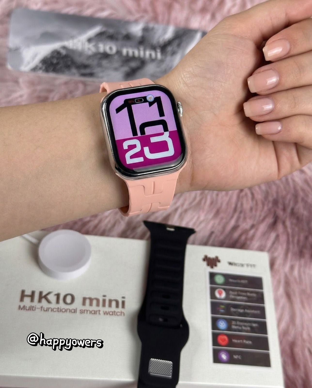 HK10 MINI | SMARTWATCH 41 MM | COMPACTO MULTIFUNCIONAL PARA MUÑECAS DELGADAS