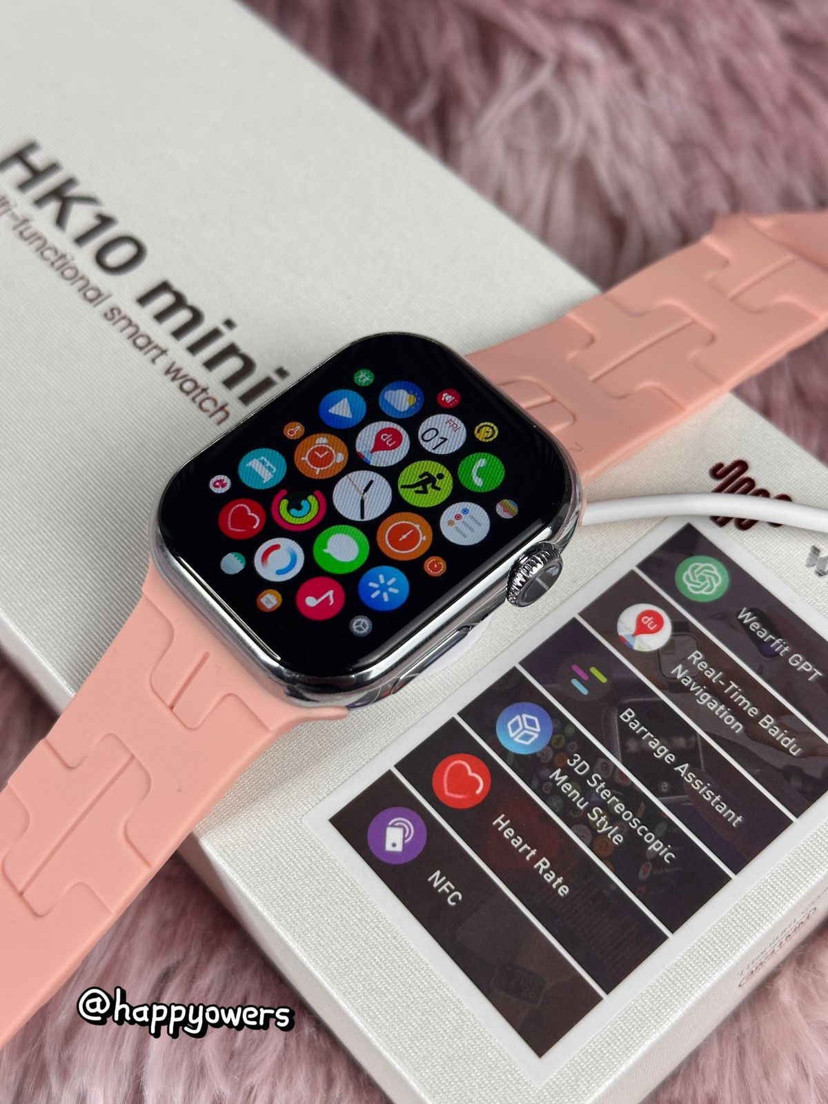 HK10 MINI | SMARTWATCH 41 MM | COMPACTO MULTIFUNCIONAL PARA MUÑECAS DELGADAS