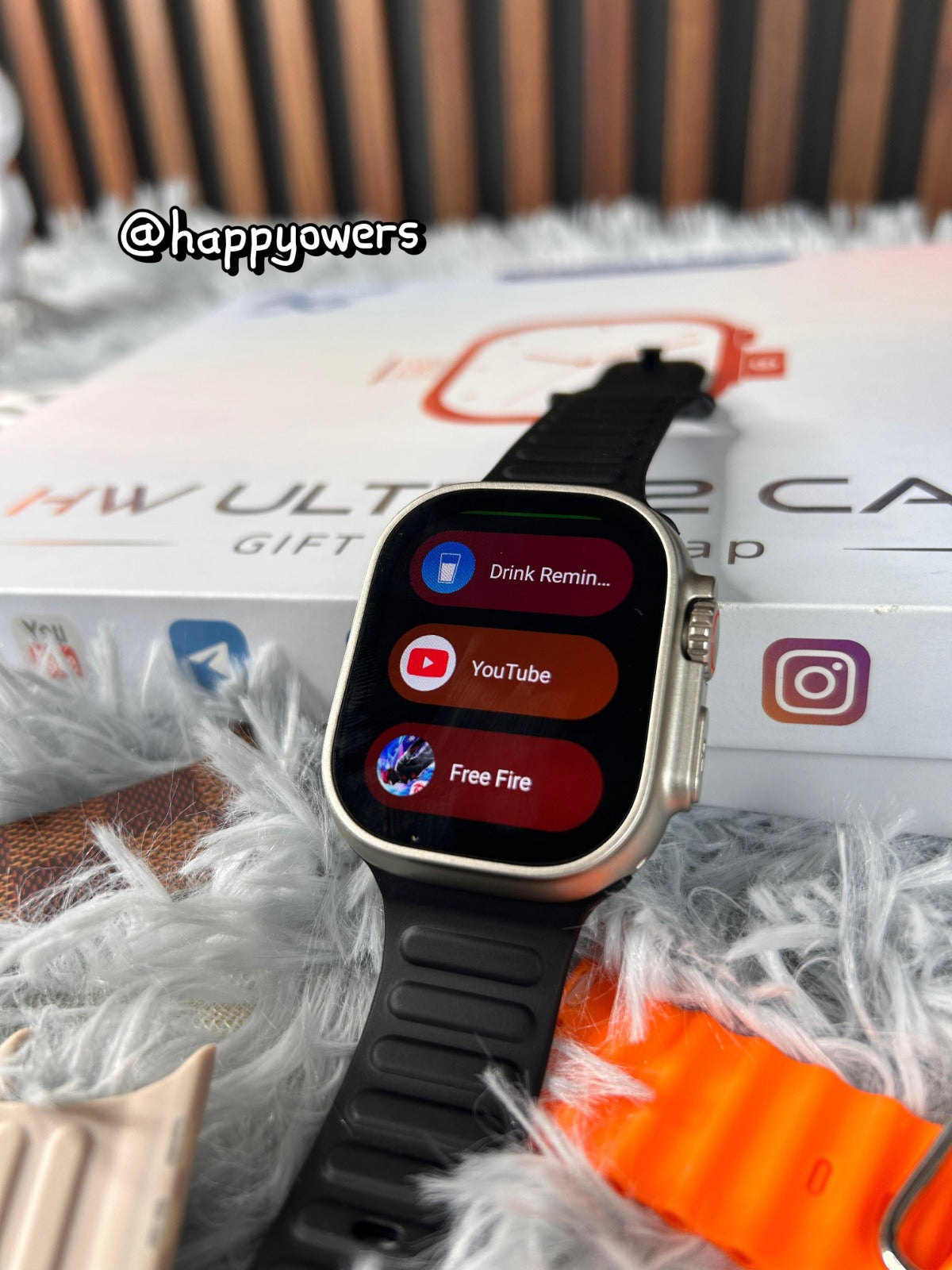 HOWEAR ULTRA 2 CALL 5 G | SMART 49 MM | ANDROID 12 | DOBLE CAMARA + 7 PULSOS