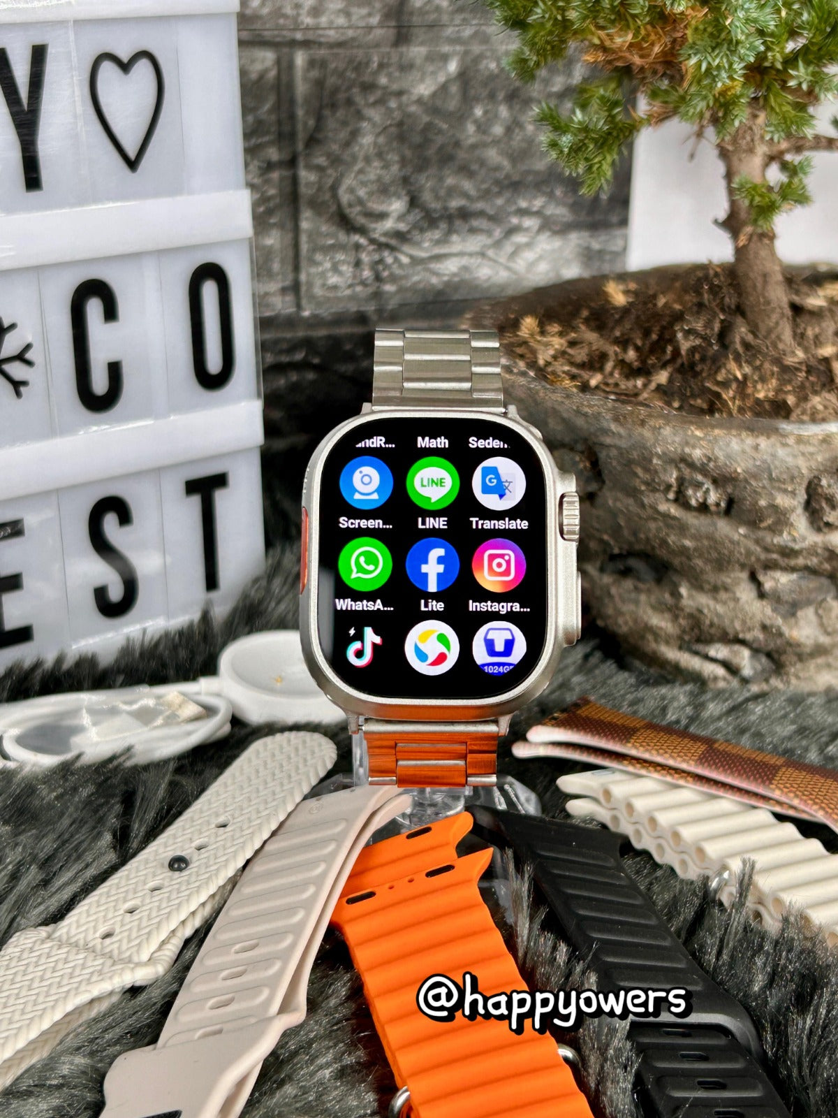 HOWEAR ULTRA 2 CALL 5 G | SMART 49 MM | ANDROID 12 | DOBLE CAMARA + 7 PULSOS