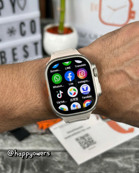 HOWEAR ULTRA 2 CALL 5 G | SMART 49 MM | ANDROID 12 | DOBLE CAMARA + 7 PULSOS