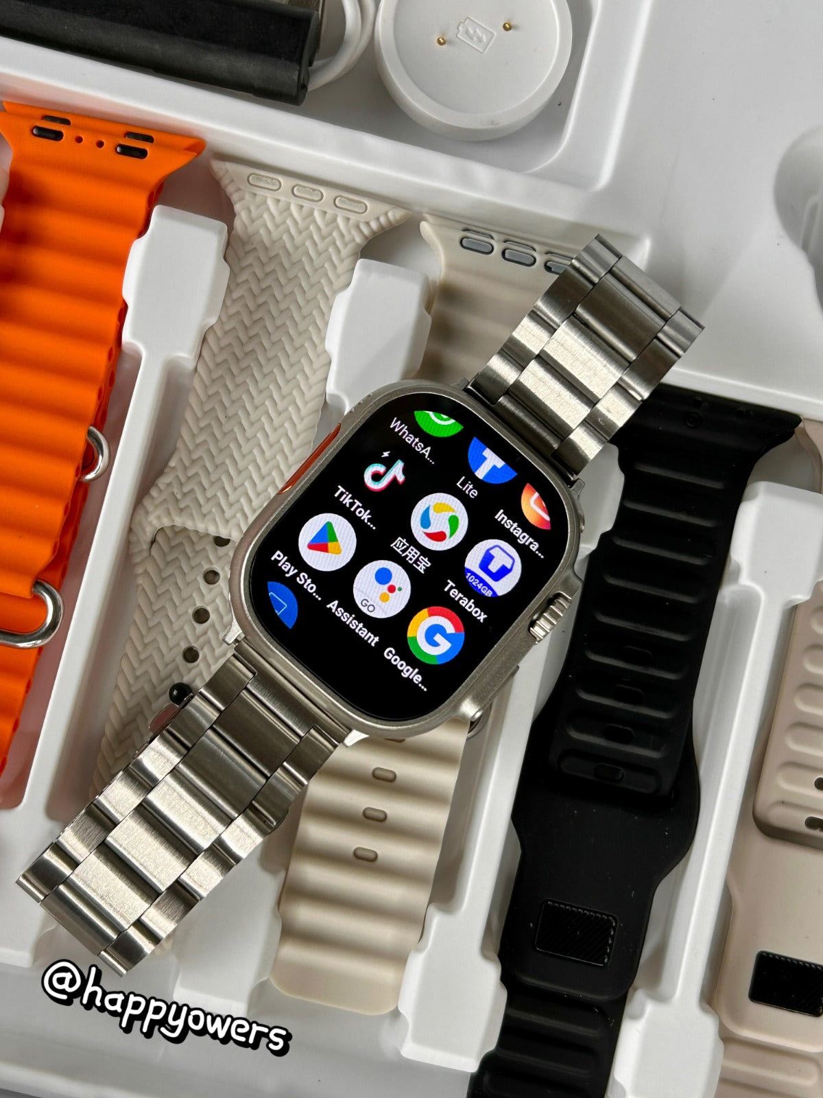 HOWEAR ULTRA 2 CALL 5 G | SMART 49 MM | ANDROID 12 | DOBLE CAMARA + 7 PULSOS