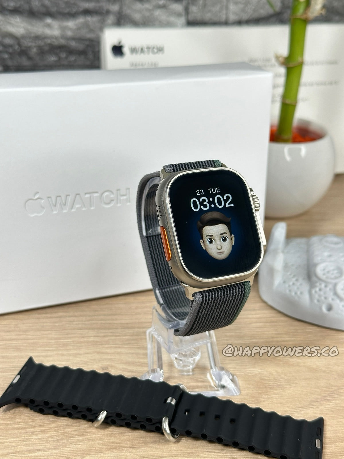 iWATCH ULTRA 2 - MÁS 3 CORREAS CALIDAD GAMA ALTA CONTRAMARCADO CON LA MANZANA