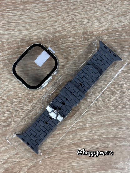 SUPER COMBO CORREA OCEAN BAND + CASE 49 MM | DISEÑO ESTILO Y PROTECCION TOTAL
