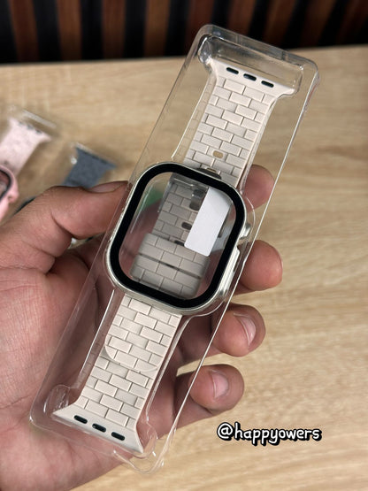 SUPER COMBO CORREA OCEAN BAND + CASE 49 MM | DISEÑO ESTILO Y PROTECCION TOTAL