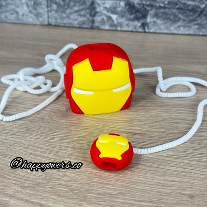 PROTECTOR CARGADOR DE IPHONE + FUNDA PARA CABLE EDICIONES LIMITADAS 🔥🔥