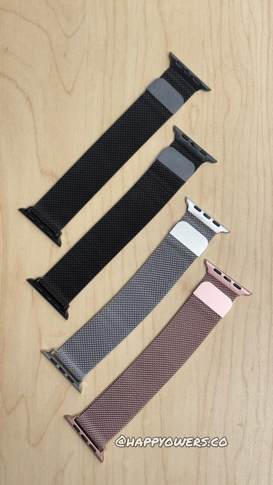 PULSO METÁLICO IMANTADO - ACERO INOXIDABLE ACCESORIO IMPERDIBLE PARA TU SMARTWATCH