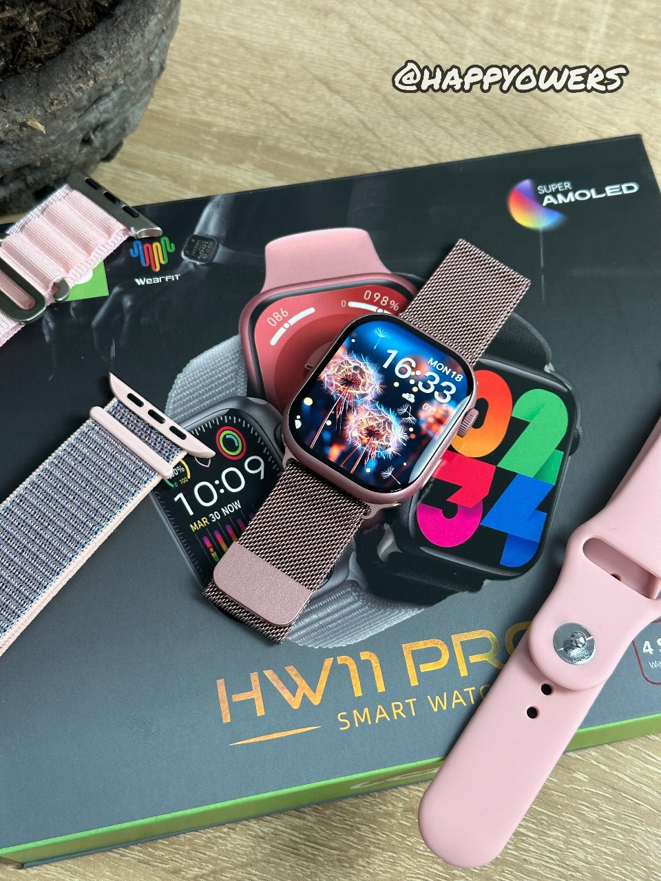 NUEVO SERIE 10 (HW11PRO2) CON 4 CORREAS DIFERENTES