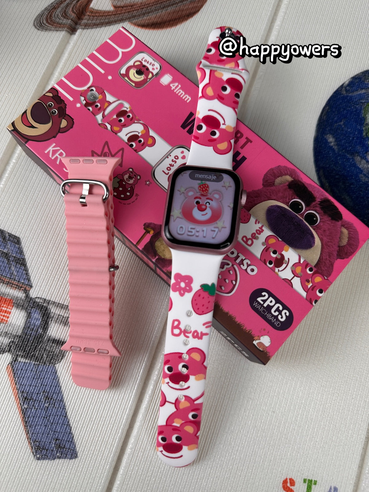 SMARTWATCH DE NIÑOS INTENSAMENTE 2 DOBLE PULSO