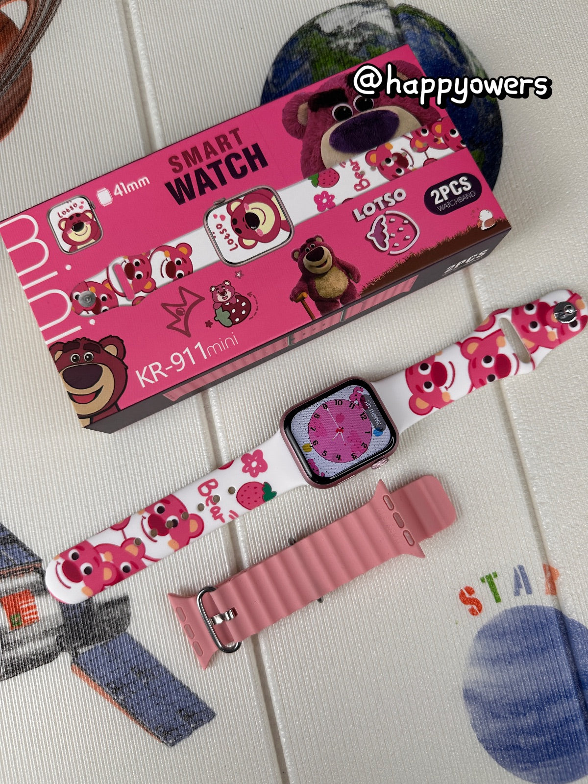 SMARTWATCH DE NIÑOS INTENSAMENTE 2 DOBLE PULSO